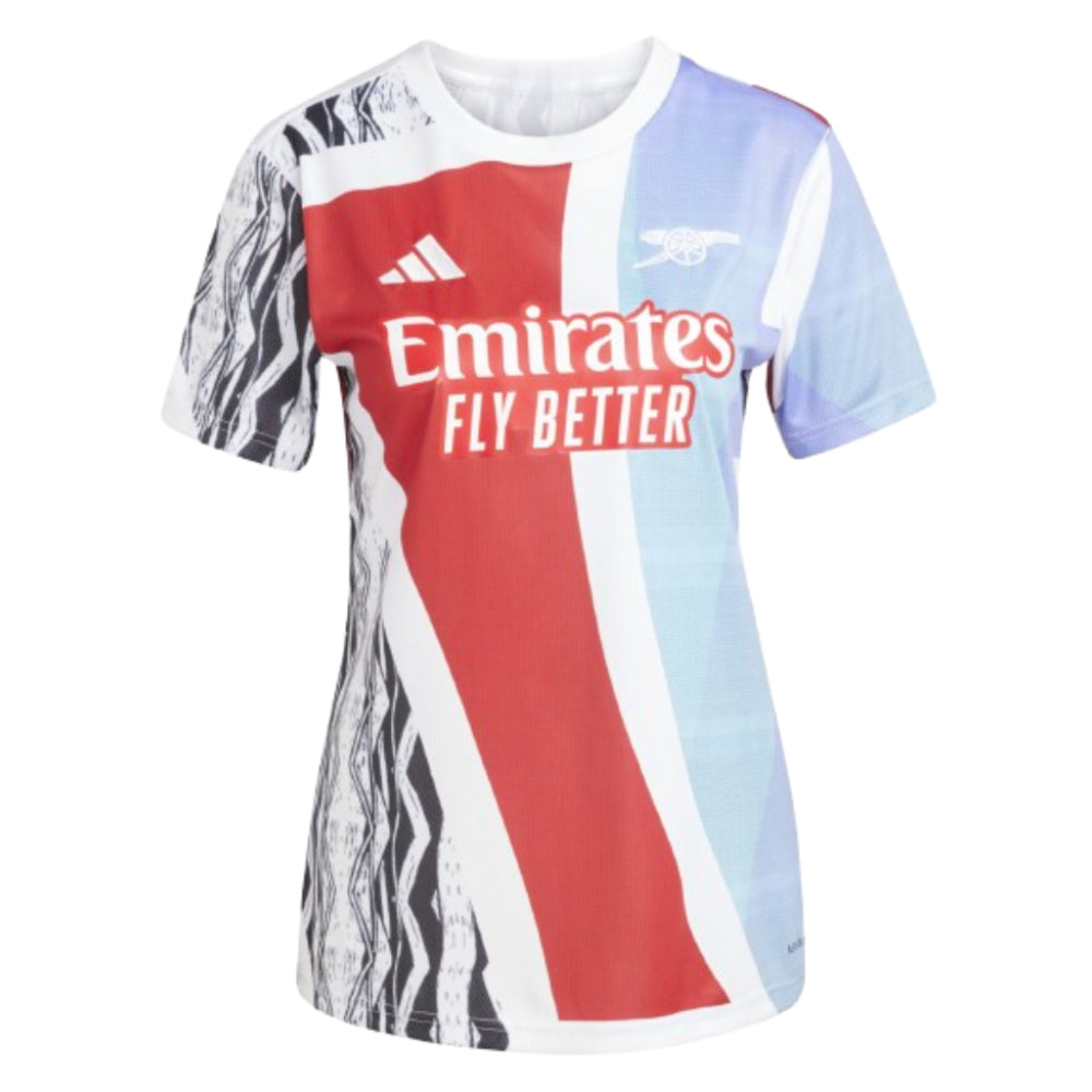 2024-2025 Arsenal Pre-Match Shirt (Scarlet) - Womens_1