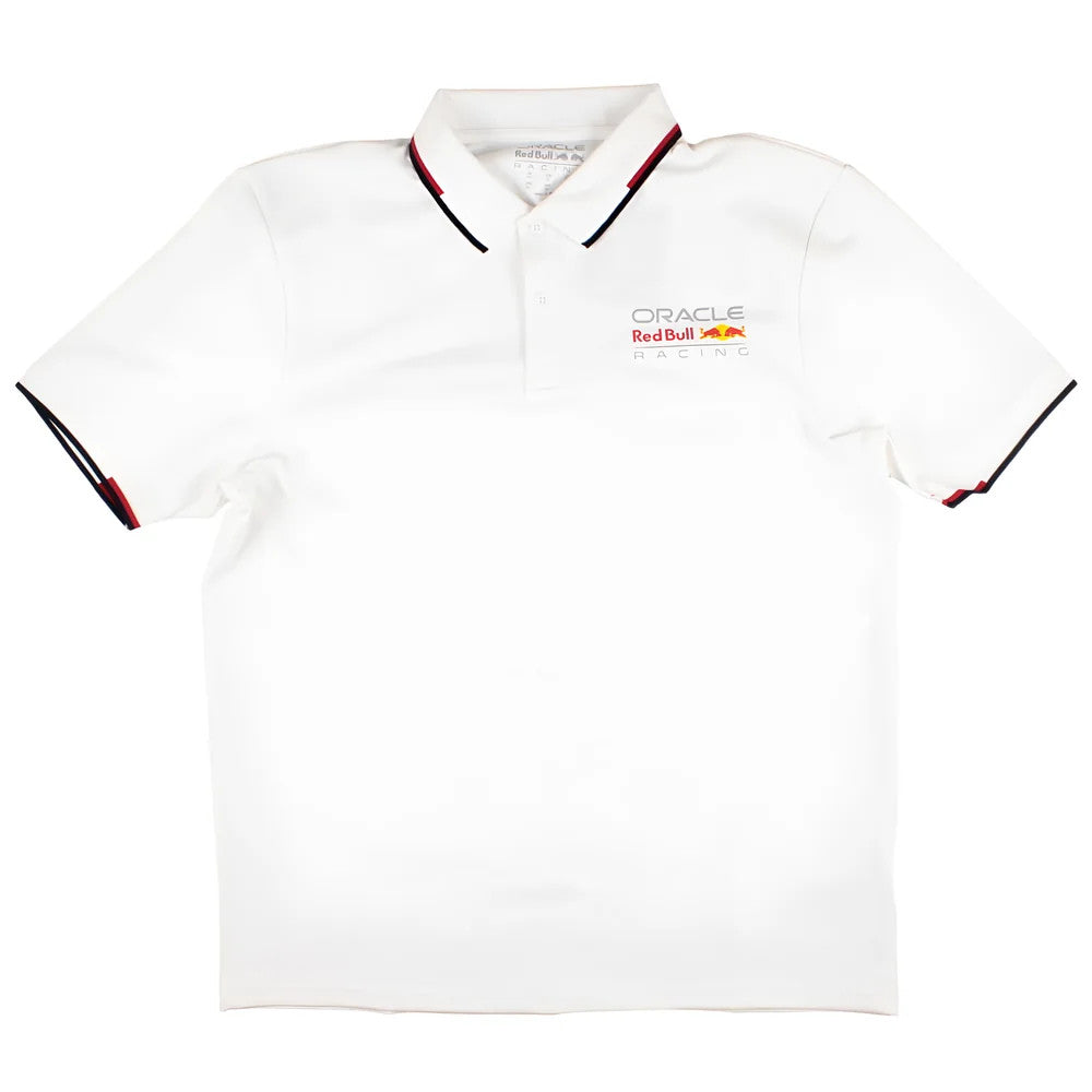 2025 Red Bull Racing Core Polo Full Colour Logo (White)_1