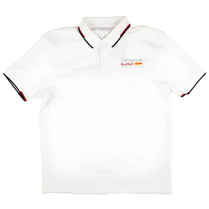 2025 Red Bull Racing Core Polo Full Colour Logo (White)_1