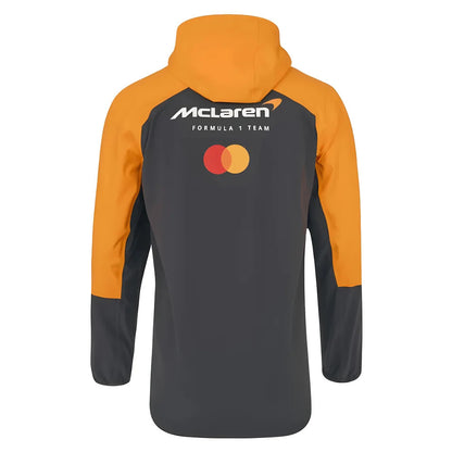 2025 McLaren F1 Team Waterproof Rain Jacket (Phantom)_3