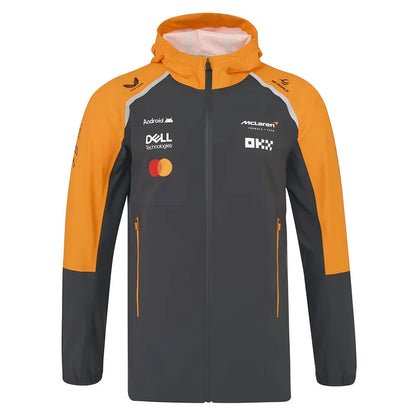 2025 McLaren F1 Team Waterproof Rain Jacket (Phantom)_3