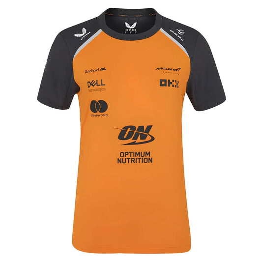 2025 McLaren F1 Team Set Up T-Shirt (Autumn Glory) - Womens_3
