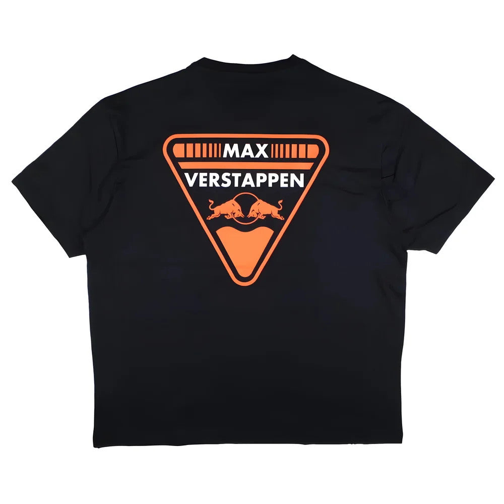 2025 Red Bull Racing Verstappen Oversized Crest T-Shirt (Night Sky)_1