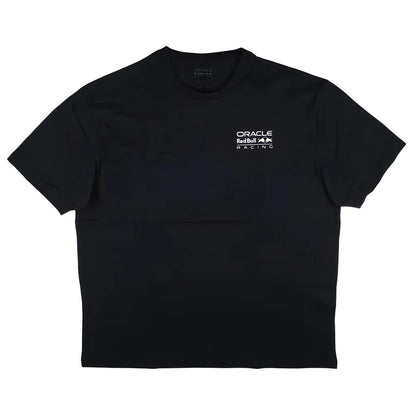 2025 Red Bull Racing Verstappen Oversized Crest T-Shirt (Night Sky)_1