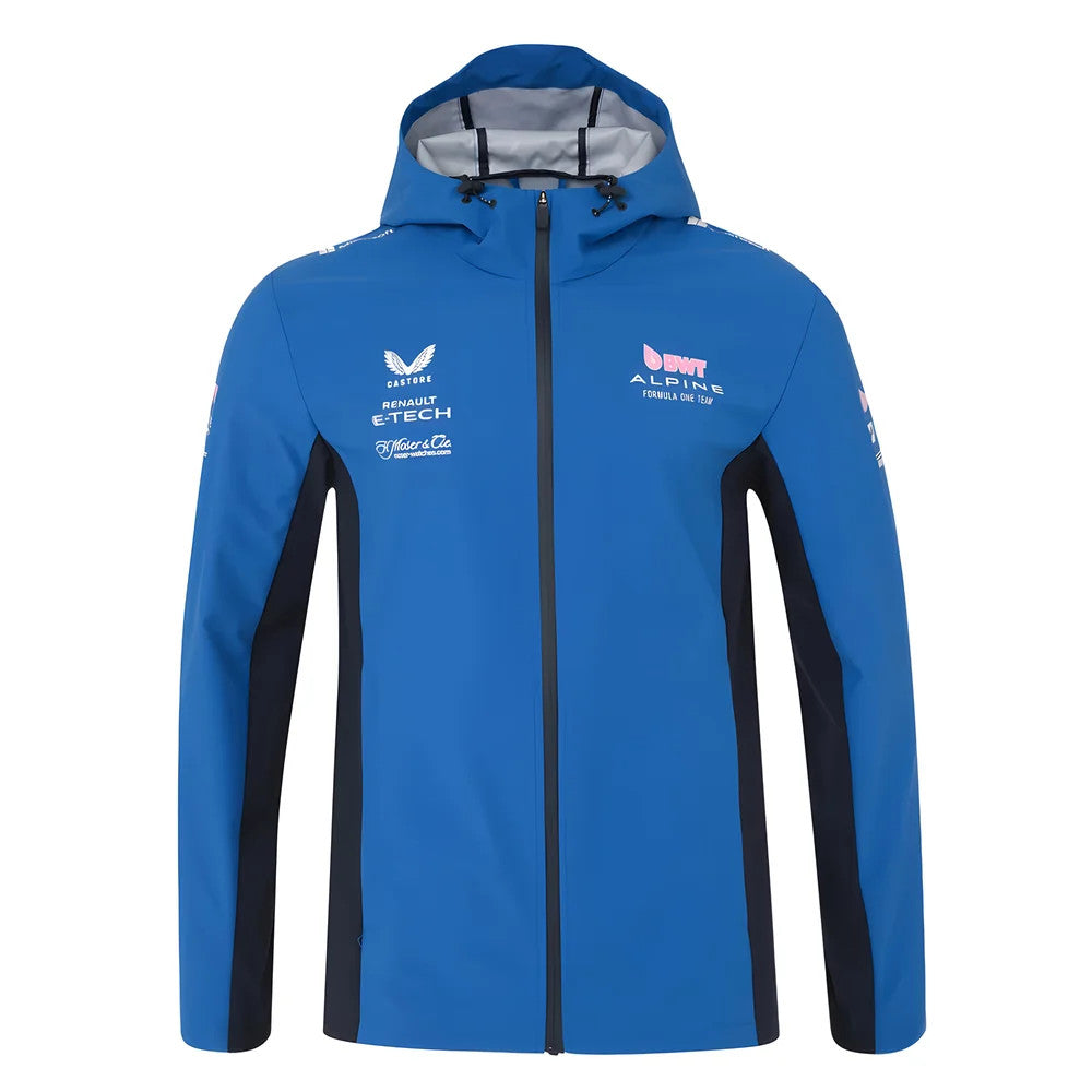 2025 Alpine F1 Water Resistant Jacket (Blue)_3