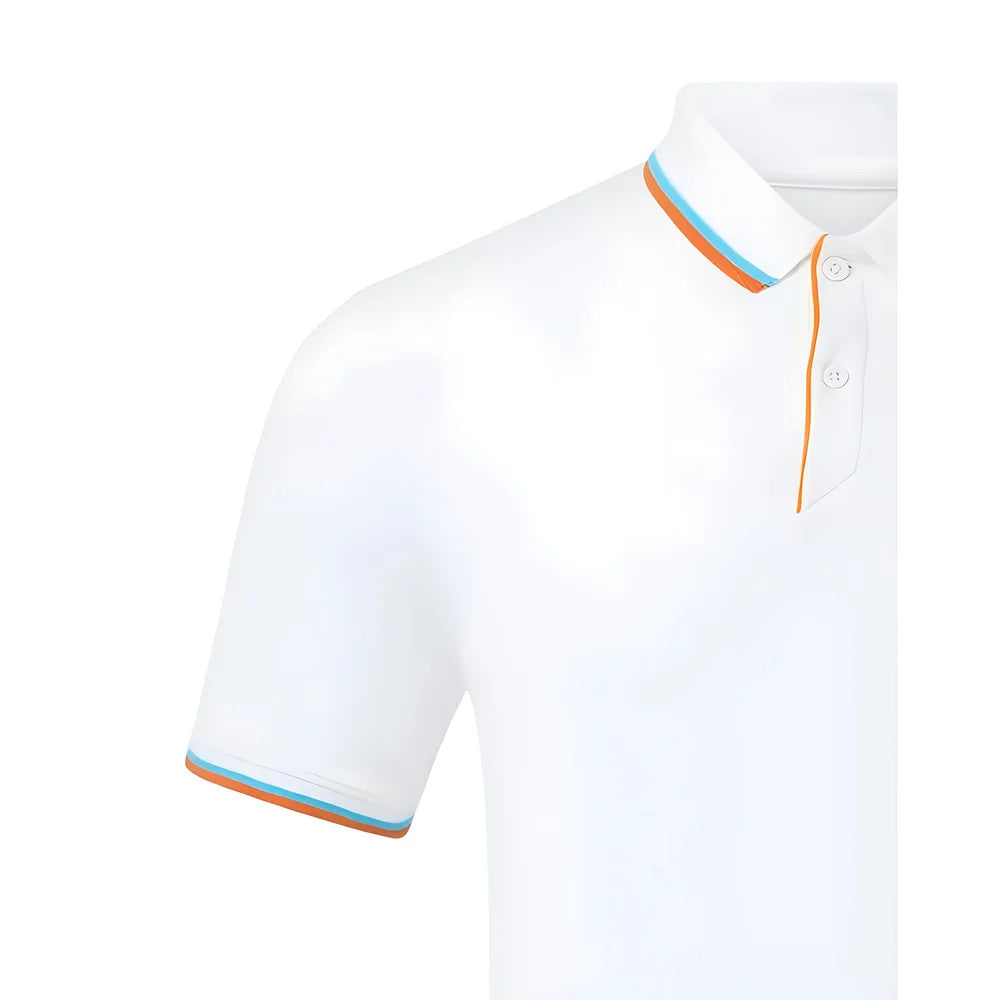 2025 McLaren F1 Core Essentials Polo Shirt (White)_3