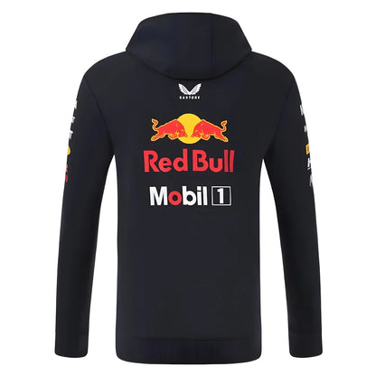 2025 Red Bull Racing F1 Team Full Zip Hooded Sweatshirt (Navy)_3
