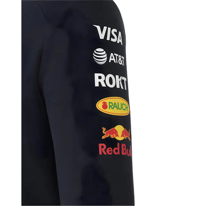 2025 Red Bull Racing F1 Team Full Zip Hooded Sweatshirt (Navy)_3