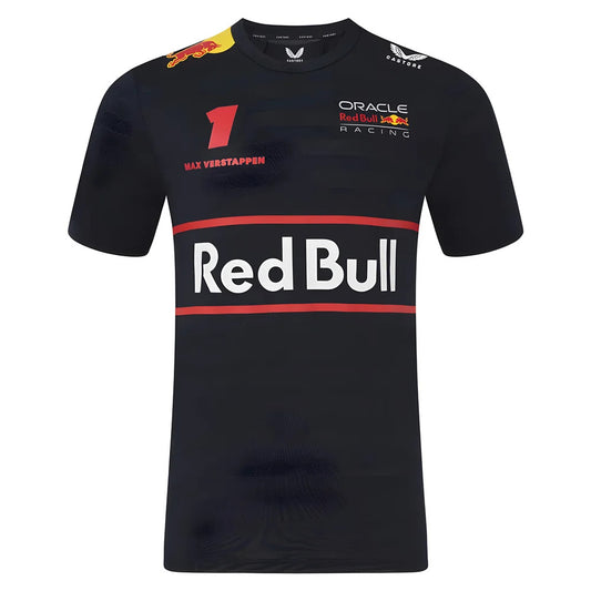 2025 Red Bull Racing Max Verstappen Team T-Shirt (Navy)_3