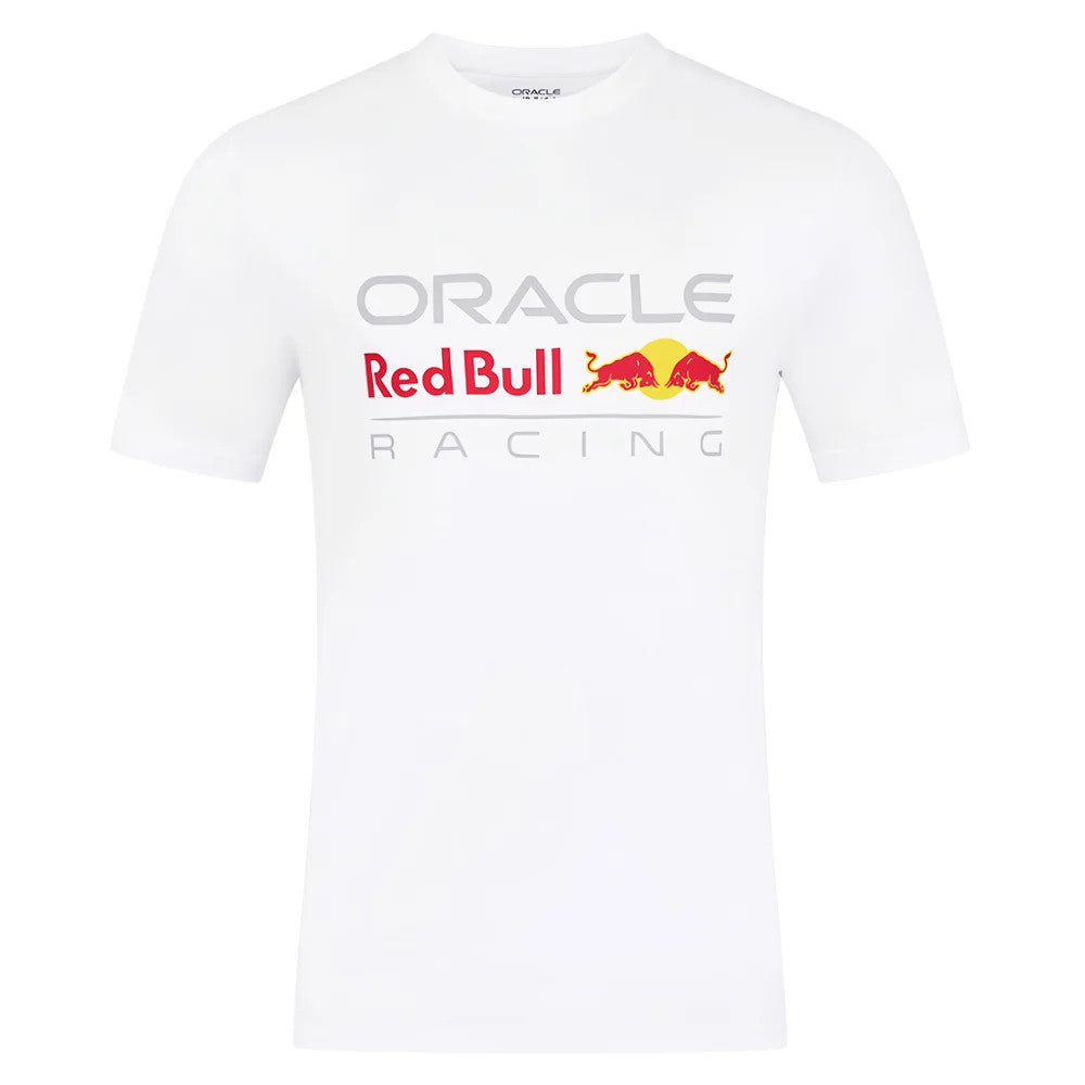 2025 Red Bull Racing Large Front Logo Tee (Bright White)_3
