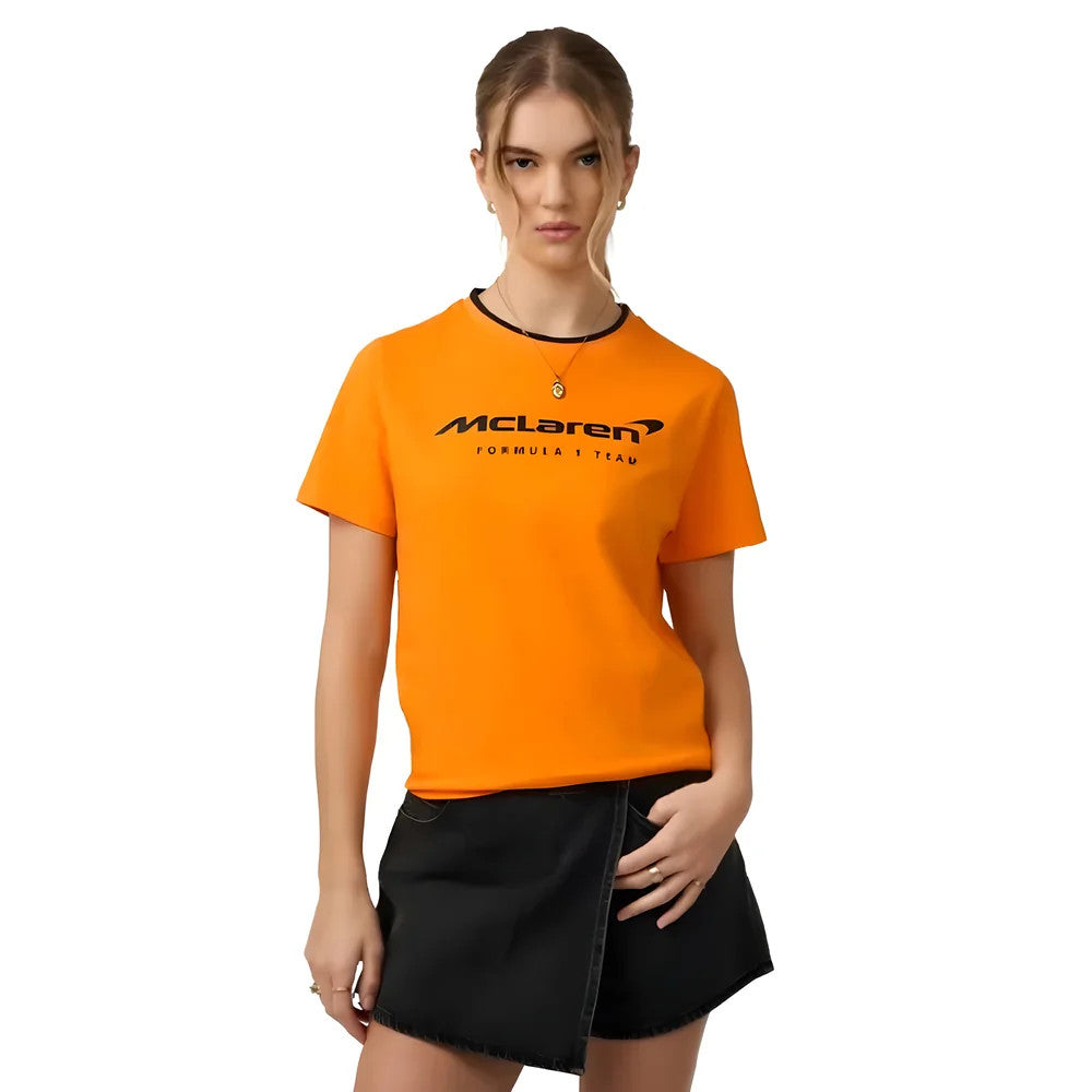 2025 McLaren F1 Core Essentials T-shirt - Autumn Glory (Womens)_3