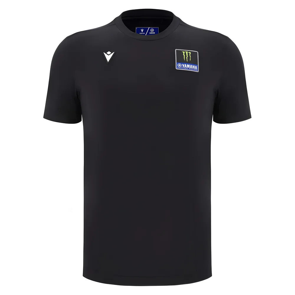 2025 Yamaha Factory Racing Cotton Travel SS Shirt - Black_1