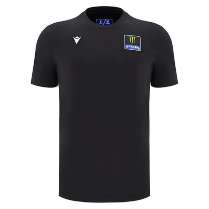 2025 Yamaha Factory Racing Cotton Travel SS Shirt - Black_1