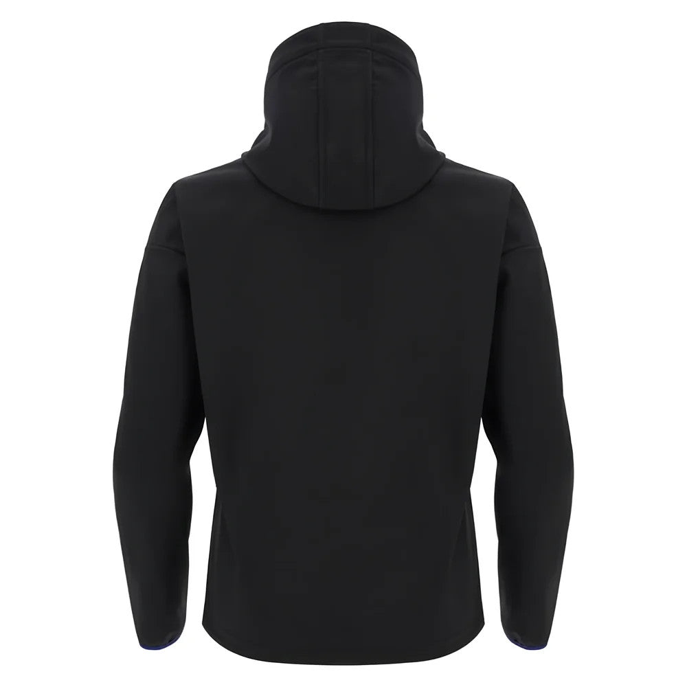 2025 Yamaha Factory Racing Softshell Travel Jacket - Black/Royal_3