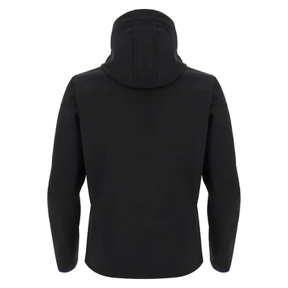 2025 Yamaha Factory Racing Softshell Travel Jacket - Black/Royal_3