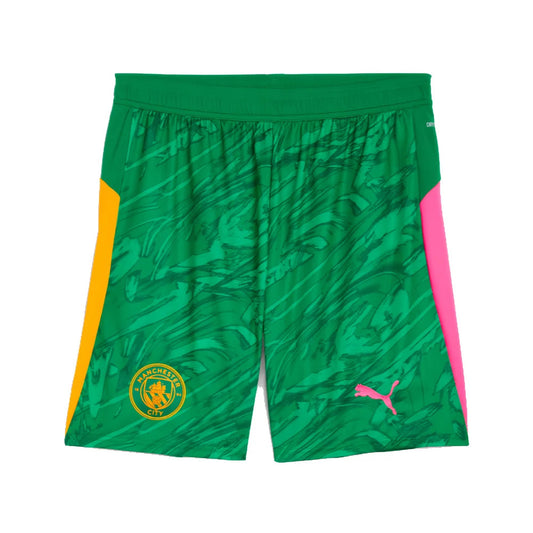 2025-2026 Man City Goalkeeper Away Shorts (Green)_1