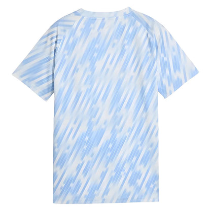2025-2026 Man City Warm Up Jersey (Silver Sky) - Kids_1
