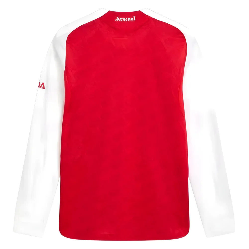 2025-2026 Arsenal Authentic Long Sleeve Home Shirt_2