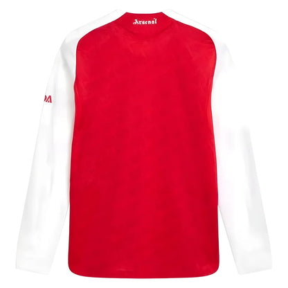 2025-2026 Arsenal Authentic Long Sleeve Home Shirt_2