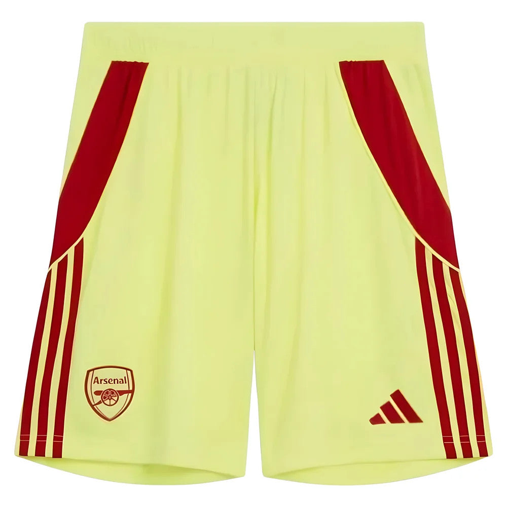 2025-2026 Arsenal Home Goalkeeper Shorts (Yellow)_3