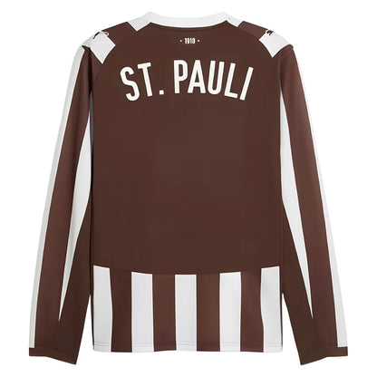 2025-2026 St Pauli Long Sleeve Home Shirt_3