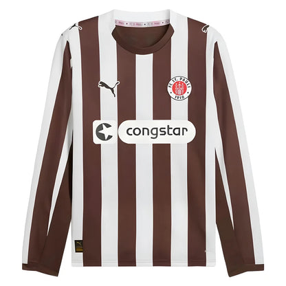 2025-2026 St Pauli Long Sleeve Home Shirt_3