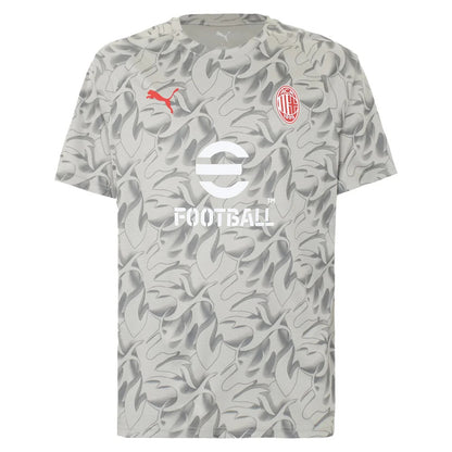 2025-2026 AC Milan Warm Up Jersey (Smokey Gray)_2