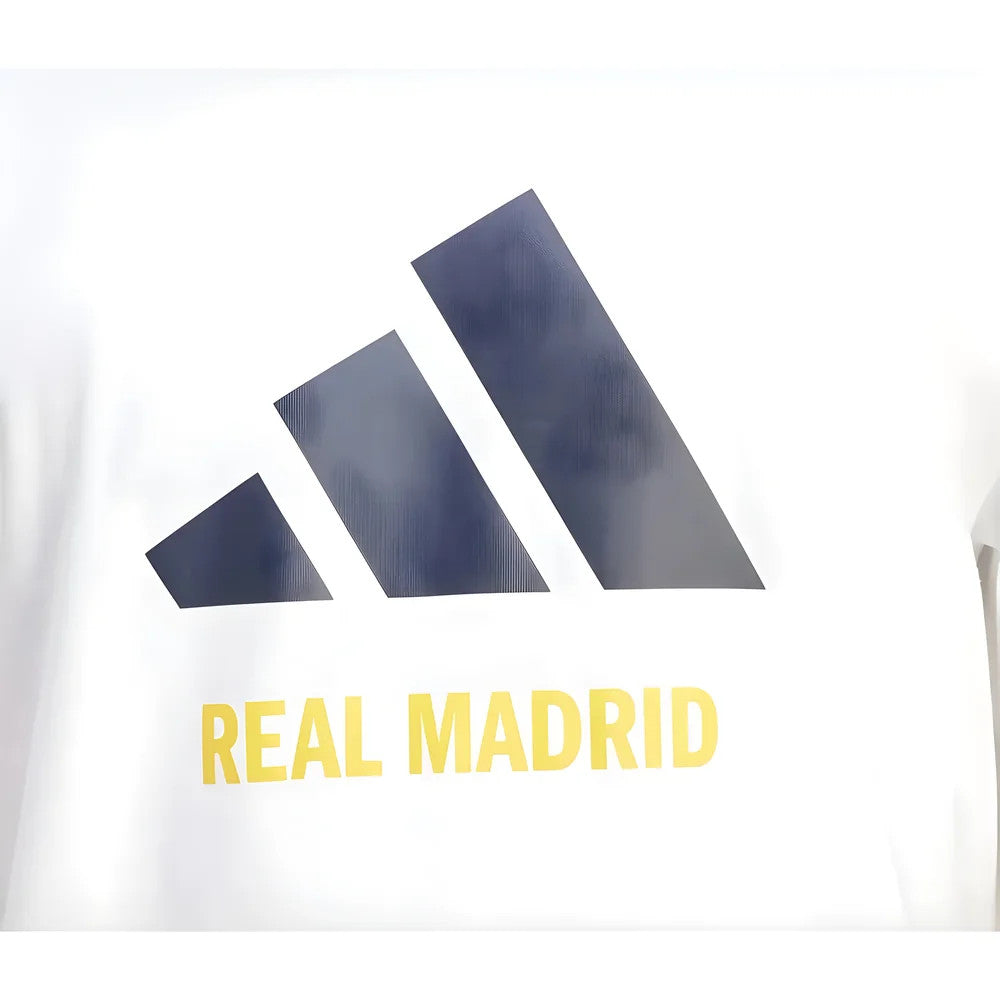 2025-2026 Real Madrid Seasonal Graphic Tee (White)_3