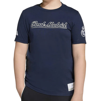 2025-2026 Real Madrid US Tee (Legend Ink) - Navy_3