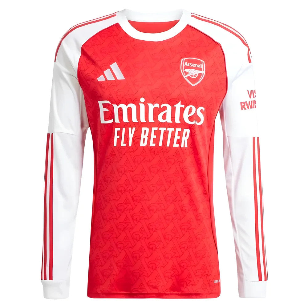 2025-2026 Arsenal Long Sleeve Home Shirt_3