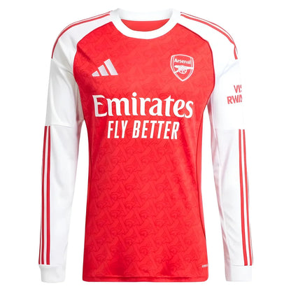 2025-2026 Arsenal Long Sleeve Home Shirt_3