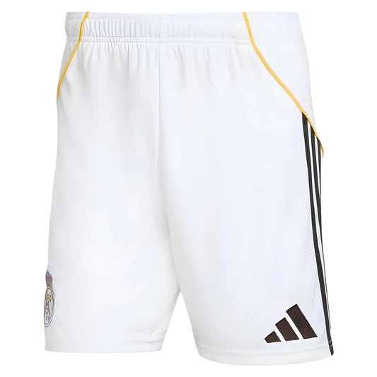 2025-2026 Real Madrid Home Shorts (White)_1