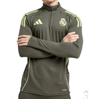 2025-2026 Real Madrid Training Top (Utility Green)_2