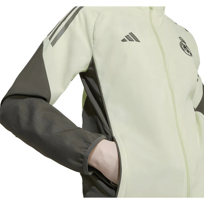 2025-2026 Real Madrid Presentation Jacket (Almost Lime) - Kids_1