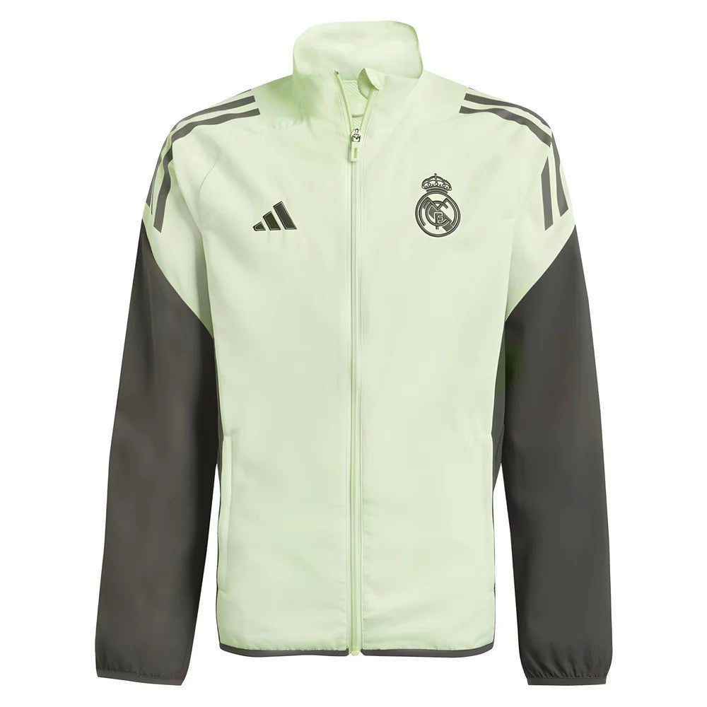 2025-2026 Real Madrid Presentation Jacket (Almost Lime) - Kids_1