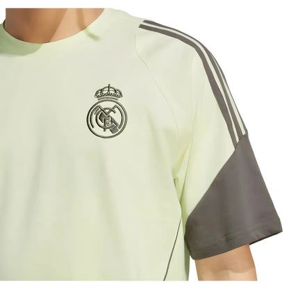 2025-2026 Real Madrid Training Tee (Almost Lime)_2