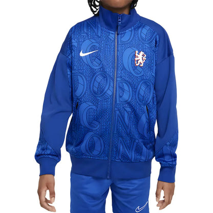 2025-2026 Chelsea Academy Dri-Fit Anthem Jacket (Blue) - Kids_3