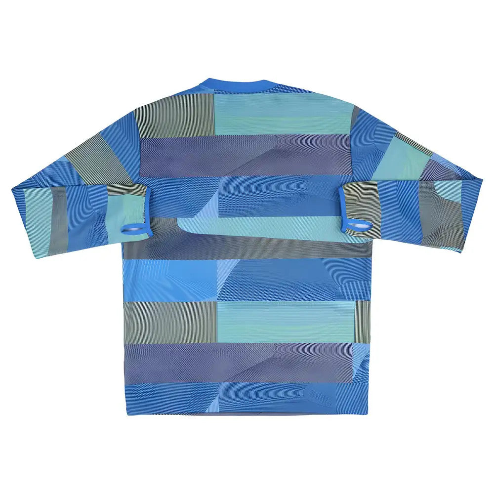 2025-2026 Real Madrid Pre Match Warm Top (Blue)_2