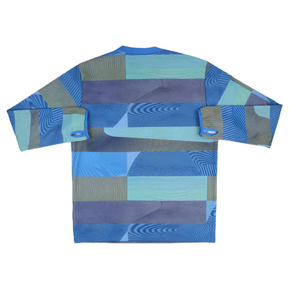 2025-2026 Real Madrid Pre Match Warm Top (Blue)_2