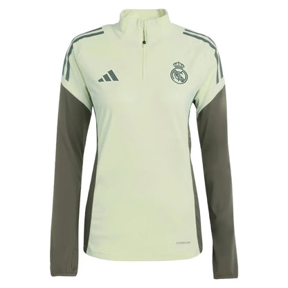 2025-2026 Real Madrid Training Top (Almost Lime) - Womens_2