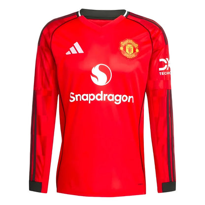 2025-2026 Man Utd Long Sleeve Home Shirt_1