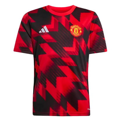 2025-2026 Man Utd Pre-Match Shirt (Red) - Kids_1