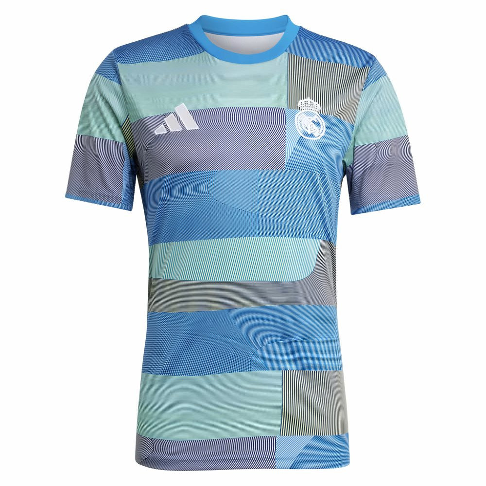2025-2026 Real Madrid Pre-Match Shirt (Blue)_2