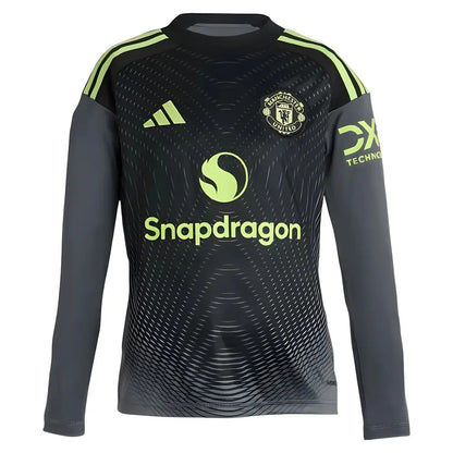 2025-2026 Man Utd Home Goalkeeper Shirt (Grey) - Kids_1