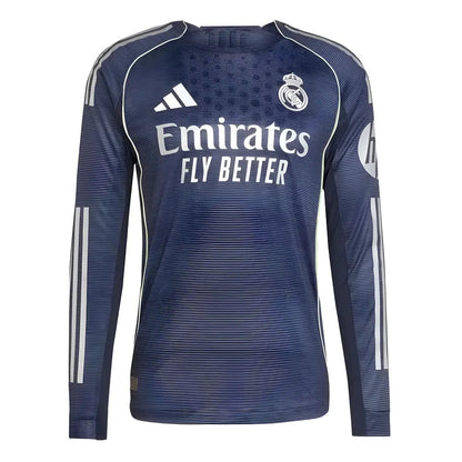 2025-2026 Real Madrid Authentic Long Sleeve Away Shirt_1