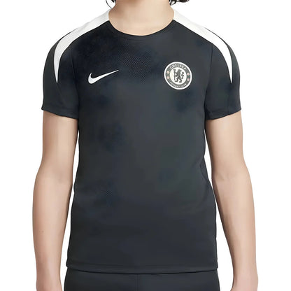 2025-2026 Chelsea Strike Training Shirt (Green) - Kids_2
