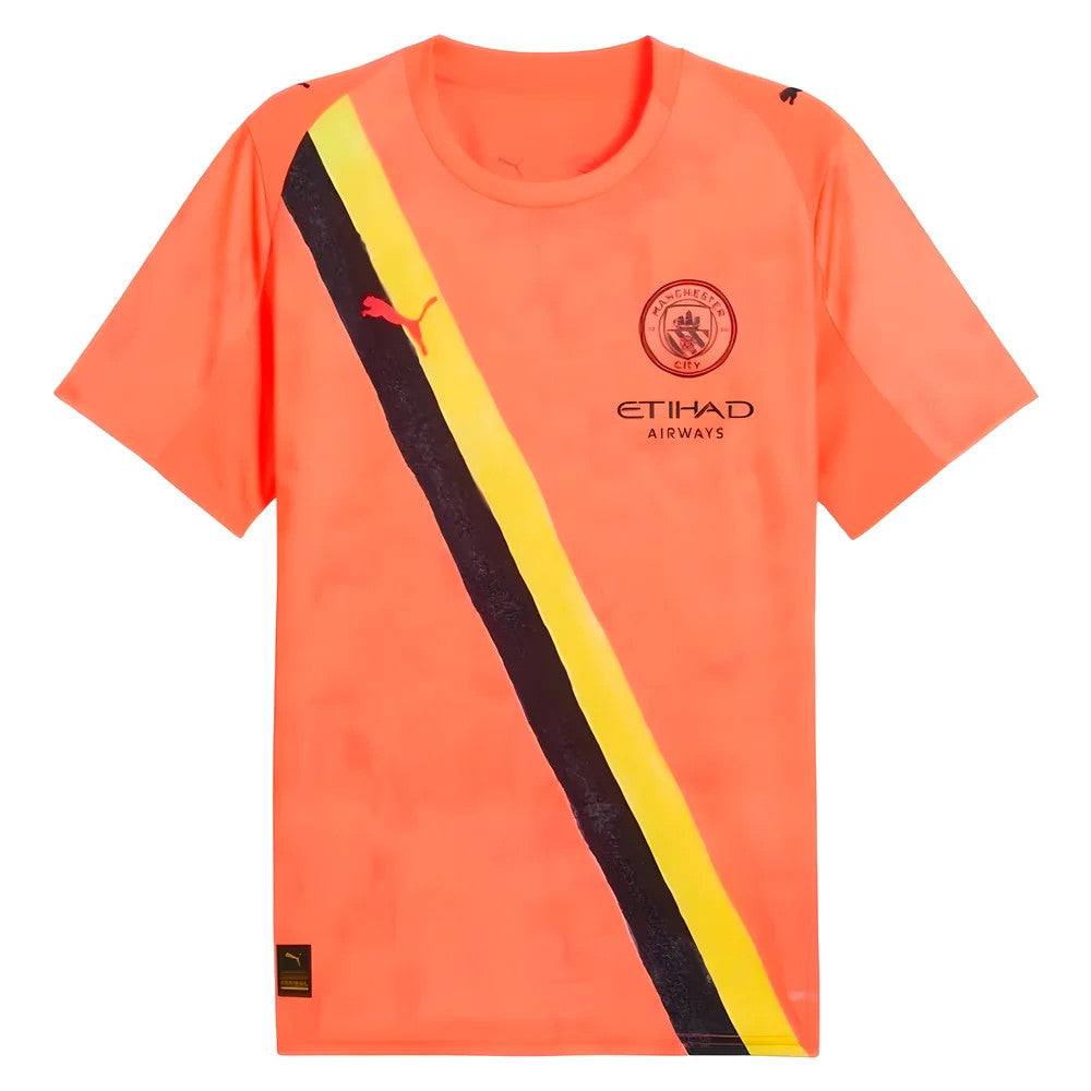 2025-2026 KIDSUPER x Manchester City CWC Shirt (Neon Sun)_1
