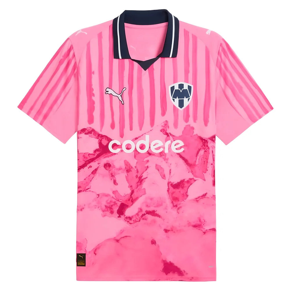 2025-2026 KIDSUPER x CF Monterrey Goalkeeper CWC Shirt (Pink)_2
