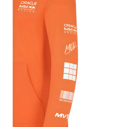 2025 Red Bull Racing MV Puzzle OH Hoodie (Exotic Orange) - Kids_3