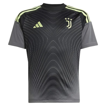 2025-2026 Juventus Home Goalkeeper Shirt (Grey) - Kids_1